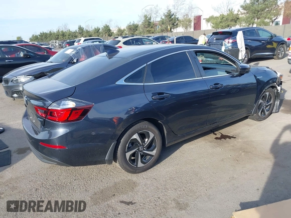 2022 Honda Insight EX with VIN 19XZE4F58NE013614, listed as a IAAI auction lot 41725848 with 31,604 mi miles and . Bid and sale history available at DreamBid. Image 4.