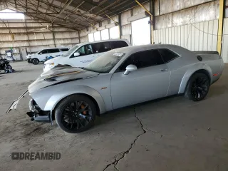 2023 Dodge Challenger R/T Scat Pack Widebody z VIN 2C3CDZFJ5PH501630, wystawiony jako Copart lot #87013614 z przebiegiem 16 270 mil mil oraz Szkoda całkowita • Salvage title. Historia ofert i sprzedaży dostępna na DreamBid. Obrazek 1.
