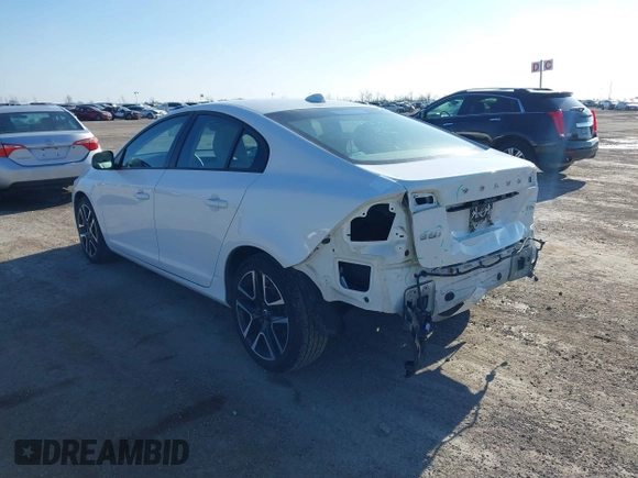 2017 Volvo S60 Dynamic with VIN YV126MFLXH2433058, listed as a IAAI auction lot 41487775 with 131,006 mi miles. Bid and sale history available at carsss.com. Image 3.