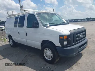 2014 Ford Econoline Cargo Commercial with VIN 1FTNE2EL4EDB06179, listed as a IAAI auction lot 42512885 with 99,138 mi miles and . Bid and sale history available at DreamBid. Image 1.