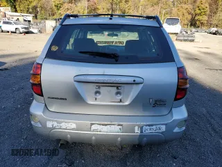 2003 Pontiac Vibe with VIN 5Y2SM62853Z481687, listed as a Copart auction lot 77305814 with 160,571 mi miles and Salvage Title. Bid and sale history available at carsss.com. Image 6.