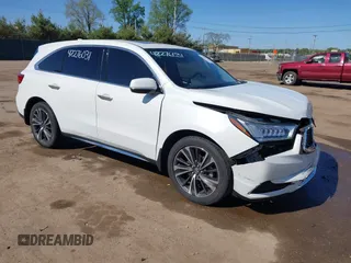 2020 Acura MDX Technology with VIN 5J8YD4H58LL033895, listed as a IAAI auction lot 42276031 with 96,051 mi miles and . Bid and sale history available at DreamBid. Image 1.