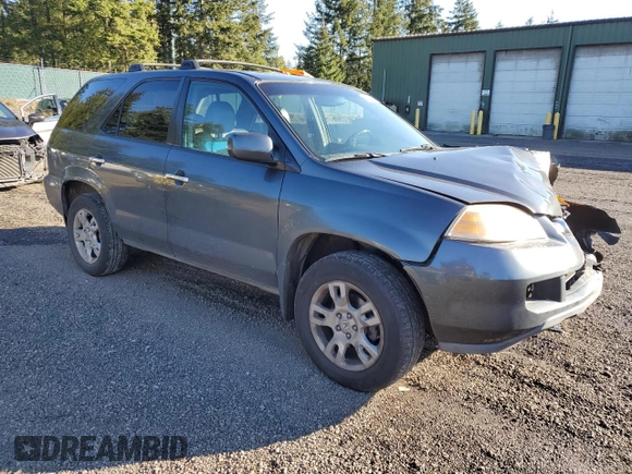 2004 Acura MDX Touring Pkg w/Navigation with VIN 2HNYD188X4H545755, listed as a Copart auction lot 44968605 with 265,777 mi miles and Salvage Title. Bid and sale history available at carsss.com. Image 4.