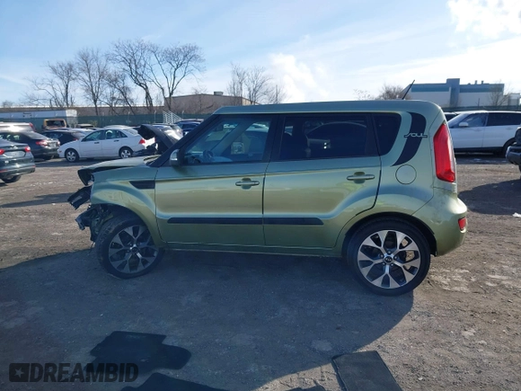 2012 Kia Soul + with VIN KNDJT2A63C7436086, listed as a IAAI auction lot 41299947 with 118,217 mi miles. Bid and sale history available at carsss.com. Image 14.