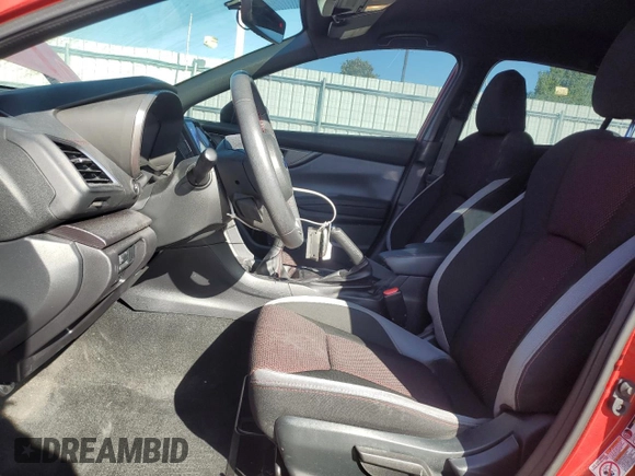 2020 Subaru Impreza Special Sports with VIN 4S3GTAJ66L1700165, listed as a Copart auction lot 57432505 with 25,705 mi miles and Salvage title. Bid and sale history available at DreamBid. Image 7.