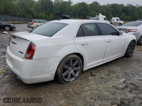 2012 Chrysler 300 SRT8 with VIN 2C3CCAFJ2CH801320, listed as a Copart auction lot 85705344 with 167,665 mi miles and Non Repairable. Bid and sale history available at carsss.com. Image 3.