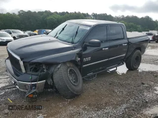 2013 Ram 1500 Big Horn with VIN 1C6RR7LT2DS677533, listed as a Copart auction lot 54050665 with 224,667 mi miles and Salvage title. Bid and sale history available at DreamBid. Image 1.