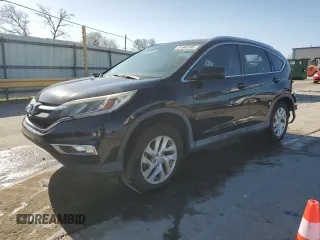 2015 Honda CR-V EX-L with VIN 2HKRM3H77FH547955, listed as a Copart auction lot 51948295 with 88,696 mi miles and Salvage Title. Bid and sale history available at carsss.com. Image 1.
