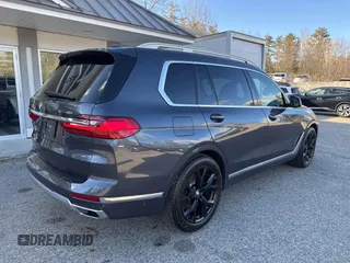 2019 BMW X7 xDrive40i z VIN 5UXCW2C55KLB44273, wystawiony jako IAAI lot #41762723 z przebiegiem 135 765 mil mil oraz . Historia ofert i sprzedaży dostępna na DreamBid. Obrazek 4.