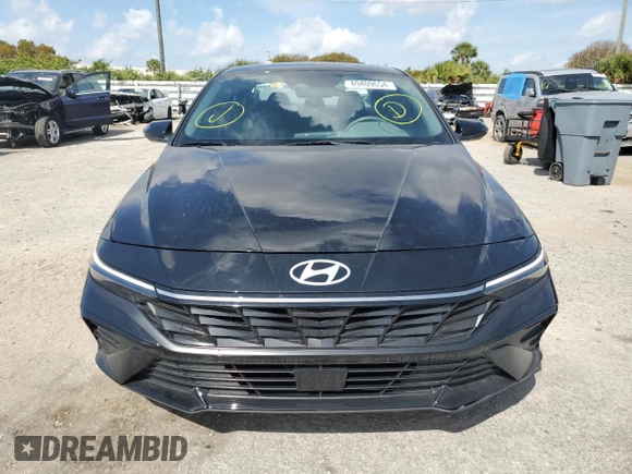 2024 Hyundai Elantra SEL with VIN KMHLS4DG7RU641279, listed as a Copart auction lot 49409654 with 1,473 mi miles and Non Repairable. Bid and sale history available at carsss.com. Image 5.