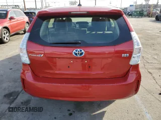 2013 Toyota Prius Two with VIN JTDZN3EU9D3201308, listed as a Copart auction lot 86754004 with 47,908 mi miles and Salvage Title. Bid and sale history available at carsss.com. Image 6.