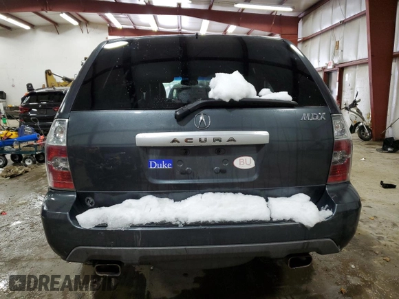 2006 Acura MDX Touring with VIN 2HNYD18616H548951, listed as a Copart auction lot 44578585 with 309,497 mi miles and Salvage Title. Bid and sale history available at carsss.com. Image 6.