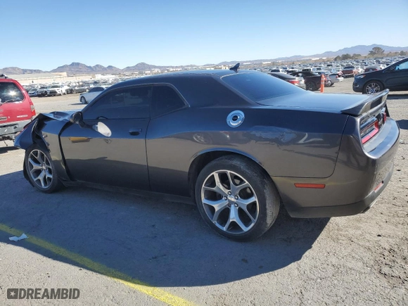 2015 Dodge Challenger SXT Plus with VIN 2C3CDZBG3FH705965, listed as a Copart auction lot 46368005 with 107,517 mi miles and Non Repairable. Bid and sale history available at carsss.com. Image 2.