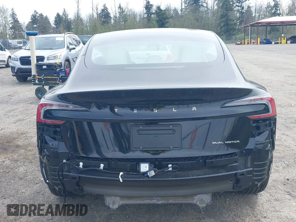 2025 Tesla Model 3 Long Range with VIN 5YJ3E1EB1SF885103, listed as a IAAI auction lot 41926295 with Not provided miles and . Bid and sale history available at DreamBid. Image 16.