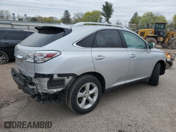 2010 Lexus RX 350 with VIN 2T2BK1BA0AC011176, listed as a Copart auction lot 53972275 with 148,979 mi miles and Salvage Title. Bid and sale history available at DreamBid. Image 3.