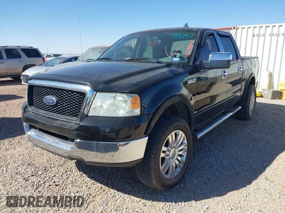 2005 Ford F-150 XLT with VIN 1FTRW12W85KC74796, listed as a IAAI auction lot 41761901 with 235,009 mi miles. Bid and sale history available at carsss.com. Image 2.