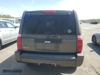 2006 Jeep Commander with VIN 1J8HG48KX6C229068, listed as a Copart auction lot 54003995 with 186,875 mi miles and Salvage Title. Bid and sale history available at carsss.com. Image 6.