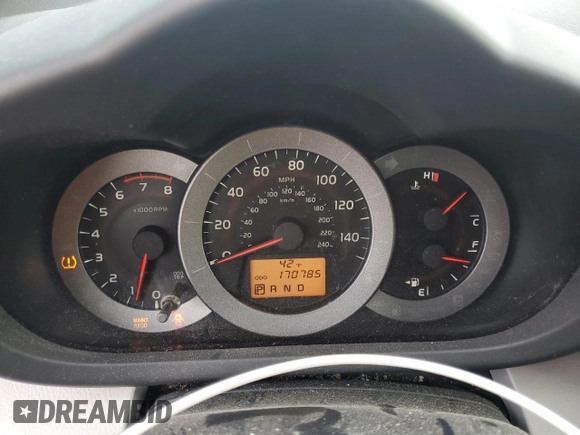 2009 Toyota RAV4 Ltd with VIN JTMBK31V39D003852, listed as a Copart auction lot 48573475 with 170,785 mi miles and Salvage Title. Bid and sale history available at carsss.com. Image 9.