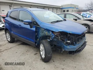 2020 Ford EcoSport SE with VIN MAJ6S3GL3LC353590, listed as a Copart auction lot 45317595 with 89,611 mi miles and Salvage Title. Bid and sale history available at DreamBid. Image 4.
