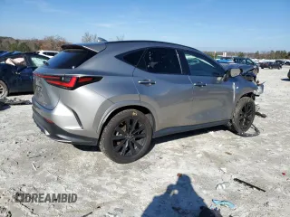 2023 Lexus NX with VIN 2T2KGCEZ4PC016260, listed as a Copart auction lot 85488734 with 33,244 mi miles and Salvage Title. Bid and sale history available at carsss.com. Image 3.