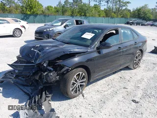 2024 Volkswagen Jetta Sport with VIN 3VWAM7BUXRM064443, listed as a IAAI auction lot 42049756 with 9,722 mi miles and . Bid and sale history available at DreamBid. Image 17.