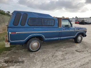 1977 Ford F-150 with VIN F15HNX86608, listed as a Copart auction lot 53149645 with 62,455 mi miles and Clean title. Bid and sale history available at DreamBid. Image 3.