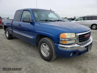 2003 GMC Sierra 1500 SLT with VIN 2GTEC19T231292128, listed as a Copart auction lot 81109314 with 162,972 mi miles and Salvage Title. Bid and sale history available at carsss.com. Image 4.