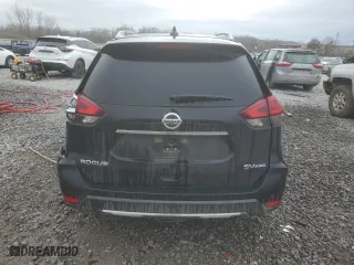 2020 Nissan Rogue SV with VIN KNMAT2MV0LP502015, listed as a Copart auction lot 44200625 with 167,944 mi miles and Salvage Title. Bid and sale history available at carsss.com. Image 6.