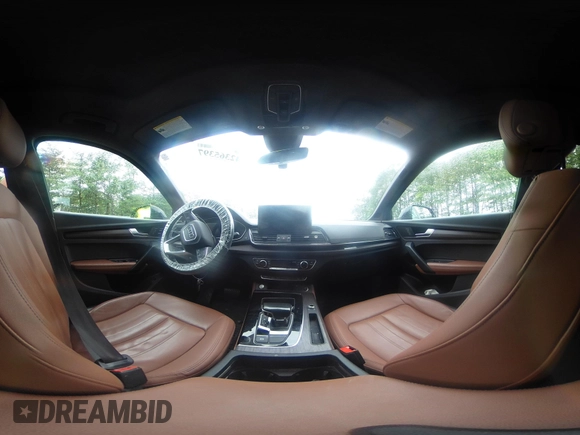 2021 Audi Q5 Premium Plus with VIN WA1BAAFY1M2017824, listed as a IAAI auction lot 42365397 with 71,914 mi miles and . Bid and sale history available at DreamBid. Image 18.
