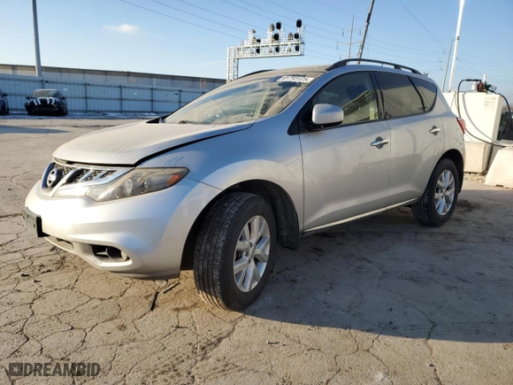 2013 Nissan Murano LE with VIN JN8AZ1MW7DW307736, listed as a Copart auction lot 41793125 with 123,312 mi miles and Salvage Title. Bid and sale history available at carsss.com. Image 1.