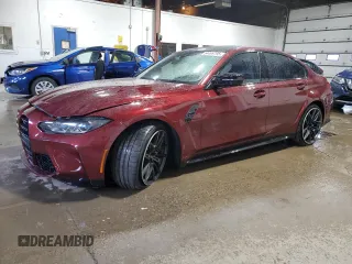 2024 BMW M3 Competition xDrive with VIN WBS43AY07RFR56940, listed as a Copart auction lot 54499795 with 10,712 mi miles and Salvage title. Bid and sale history available at DreamBid. Image 1.