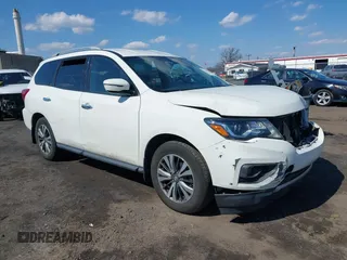 2017 Nissan Pathfinder SL with VIN 5N1DR2MN0HC648159, listed as a IAAI auction lot 41883943 with 75,029 mi miles and . Bid and sale history available at DreamBid. Image 1.
