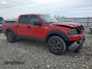 2007 Ford F-150 XLT with VIN 1FTPW14V17KD00444, listed as a Copart auction lot 55849535 with 208,900 mi miles and Non repairable. Bid and sale history available at DreamBid. Image 4.