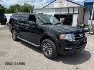 2016 Ford Expedition Max XLT z VIN 1FMJK1JT2GEF43405, wystawiony jako Copart lot #58369175 z przebiegiem 107 658 mil mil oraz Czysty tytuł • Clean title. Historia ofert i sprzedaży dostępna na DreamBid. Obrazek 1.