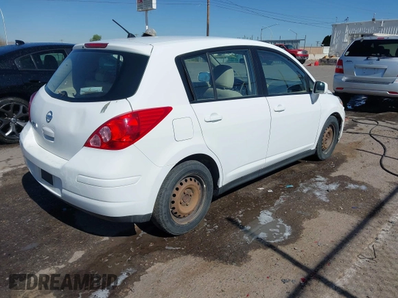 2007 Nissan Versa 1.8 S with VIN 3N1BC13E47L371692, listed as a IAAI auction lot 42050022 with 91,616 mi miles. Bid and sale history available at carsss.com. Image 4.