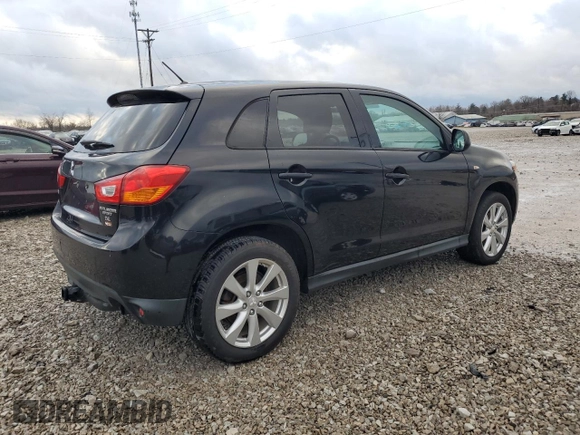2015 Mitsubishi Outlander Sport 2.4 ES with VIN 4A4AR3AW0FE027721, listed as a Copart auction lot 43956545 with 123,969 mi miles and Clean Title. Bid and sale history available at carsss.com. Image 3.