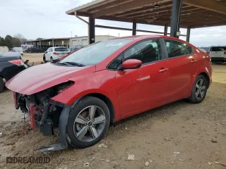 2018 Kia Forte LX with VIN 3KPFL4A78JE281493, listed as a Copart auction lot 43209345 with 72,096 mi miles and Salvage Title. Bid and sale history available at carsss.com. Image 1.
