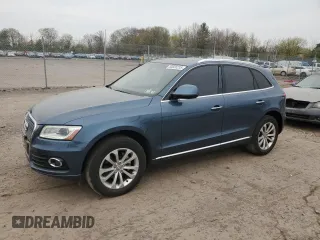 2017 Audi Q5 Premium with VIN WA1C2AFP2HA046513, listed as a Copart auction lot 53826215 with 105,426 mi miles and Clean Title. Bid and sale history available at carsss.com. Image 1.