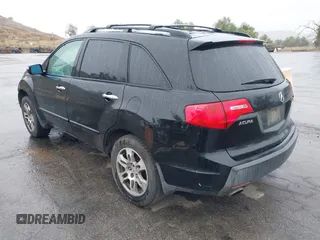 2007 Acura MDX with VIN 2HNYD28257H548844, listed as a IAAI auction lot 41469488 with 234,515 mi miles. Bid and sale history available at carsss.com. Image 3.