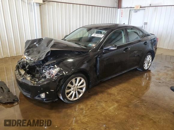2009 Lexus IS 250 with VIN JTHCK262895032060, listed as a Copart auction lot 48746225 with 151,696 mi miles and Salvage Title. Bid and sale history available at DreamBid. Image 1.