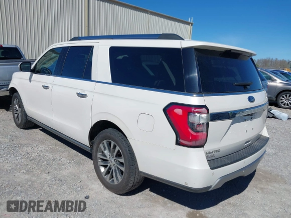 2018 Ford Expedition Max Limited with VIN 1FMJK1KT7JEA02646, listed as a IAAI auction lot 41727938 with 199,594 mi miles and . Bid and sale history available at DreamBid. Image 3.