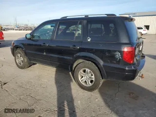 2004 Honda Pilot EX with VIN 2HKYF18594H610642, listed as a Copart auction lot 84663504 with 271,755 mi miles and Salvage Title. Bid and sale history available at carsss.com. Image 2.