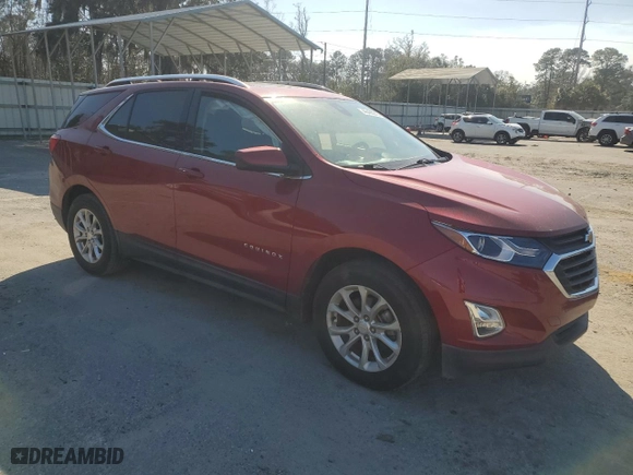 2020 Chevrolet Equinox LT with VIN 2GNAXKEV4L6265412, listed as a Copart auction lot 46495915 with 75,027 mi miles and Salvage Title. Bid and sale history available at carsss.com. Image 4.