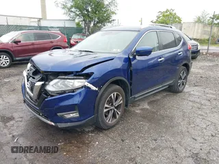 2017 Nissan Rogue S with VIN JN8AT2MV2HW016095, listed as a IAAI auction lot 42355039 with 76,789 mi miles and . Bid and sale history available at DreamBid. Image 16.