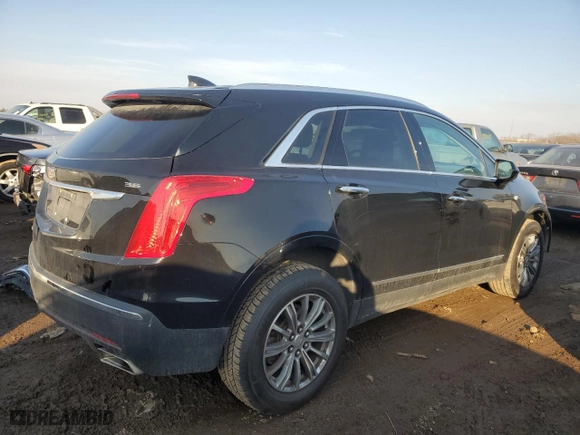 2017 Cadillac XT5 Luxury AWD with VIN 1GYKNDRS0HZ119769, listed as a Copart auction lot 46355685 with 113,284 mi miles and Salvage Title. Bid and sale history available at carsss.com. Image 3.