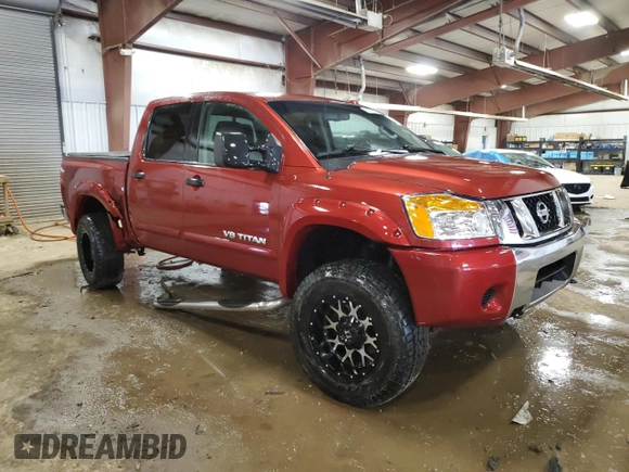 2014 Nissan Titan S with VIN 1N6AA0EC8EN512598, listed as a Copart auction lot 53722515 with 87,581 mi miles and Clean title. Bid and sale history available at DreamBid. Image 4.