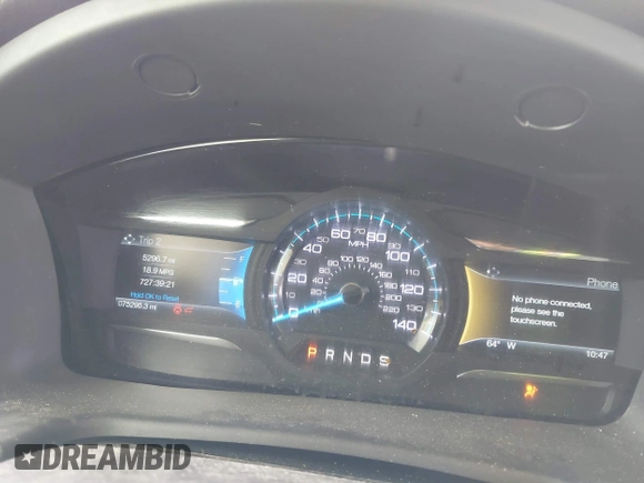 2019 Ford Flex SEL z VIN 2FMGK5C85KBA32026, wystawiony jako IAAI lot #41906819 z przebiegiem 75 295 mil mil oraz . Historia ofert i sprzedaży dostępna na DreamBid. Obrazek 7.