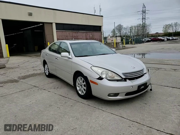 2002 Lexus ES 300 with VIN JTHBF30G925010715, listed as a Copart auction lot 55691895 with 202,913 mi miles and Salvage title. Bid and sale history available at DreamBid. Image 13.