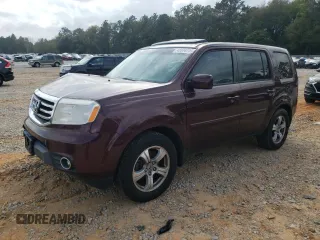 2013 Honda Pilot EX-L with VIN 5FNYF3H55DB023896, listed as a Copart auction lot 48876135 with 172,848 mi miles and Salvage Title. Bid and sale history available at carsss.com. Image 1.