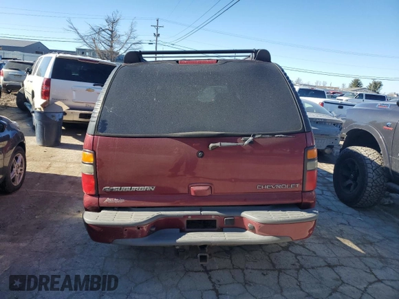 2005 Chevrolet Suburban LT z VIN 3GNFK16Z15G161144, wystawiony jako Copart lot #43134015 z przebiegiem Nie podano mil oraz Szkoda całkowita • Salvage title. Historia ofert i sprzedaży dostępna na DreamBid. Obrazek 6.